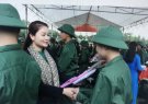 Quan Hoá tổ chức thành công lễ giao nhận quân năm 2024
